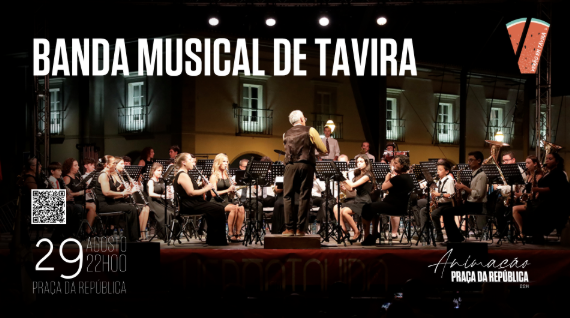 Animação Praça da República | Banda Musical de Tavira — event image